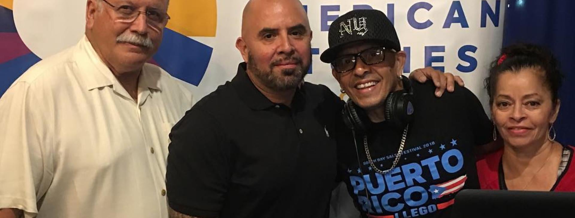 Jose Medina, Fall 2018 Reception pictured with DJ