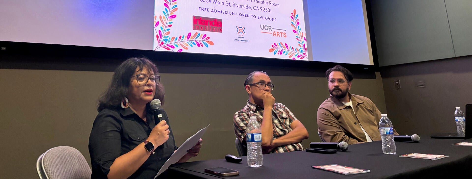 Professor Jaime Acosta Gonzalez with Writers Gustavo Arellano and Minerva Canto (June 2026)